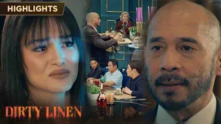 Silvio tells Sophie to let Aidan go | Dirty Linen (w/ English Subs)