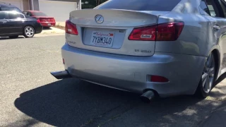 Straight Pipe Lexus is250 "Blast Pipes"