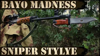 Bayonet Madness - Soviet Style?! Soviet Snipers running their rifles with bayonets - truth or myth?