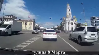 Едем по Екатеринбургу, июнь 2023/ Driving around Yekaterinburg, June 2023