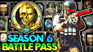 Season 6 Battle Pass Showcase - All Cold War/Warzone Unlockable Items