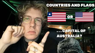〣ASMR〣🌍 Questions About Countries and Flags 🌍