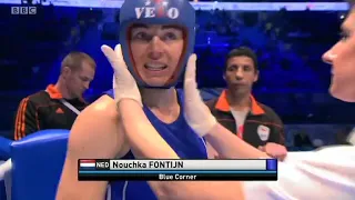 75kg  Claressa Shields USA Vs  Nouchka Fontijn NED 2016 World Amateur Final