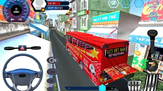 Public Transportation Simulation Game - Bus Simulator Vietnam | Bus Game Android Gameplay