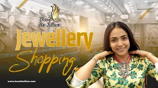 Jewellery shopping with BCOS ITS SILVER  || Wedding jewellery-daily wear sliver jewellery| Anupama