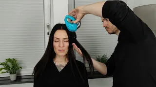 The Extraordinary Chainsaw Hairdresser *One Tool ASMR*