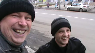 Геннадий Горин снял видео на видеокамеру, неожиданная встреча, меня узнали сегодня на улице
