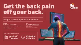 Get the back pain off your back