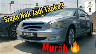 Mercedes S Class dah Murah.