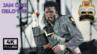 MICHAEL JACKSON - JAM LIVE IN OSLO 1992 (4K)