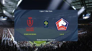 PES 2021 - Stade de Reims-Lille (Ligue 1 - Saison 2021-2022)