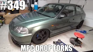 Lowered my EK Hatch MORE with MPC drop forks! How to go even lower!