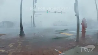 09-28-2022 Punta Gorda, FL - Intense Back Eyewall of Hurricane Ian 09-28-2022