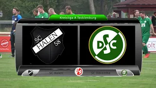 Meisterschaftsspiel Kreisliga A Tecklenburg. SC Halen gegen SC Dörenthe