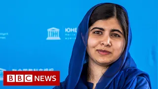 Malala Yousafzai joins campaign to get Afghan girls' back to school - BBC News