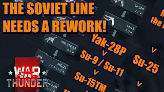 War Thunder How the SOVIET High rank tech tree should be!!! An idea to improve it!