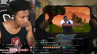 Etika's reaction to watching #boogiedown fortnite videos at 2pm