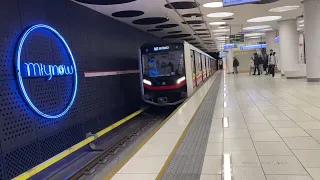 Metro in Warsaw, Poland 2024 - Metro w Warszawie
