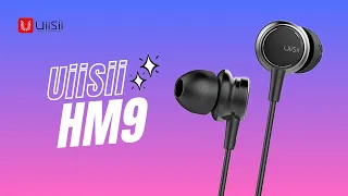 𝗨𝗶𝗶𝗦𝗶𝗶 𝗛𝗠𝟵 Deep Bass Metal Earphone Unboxing | Asha Telecom