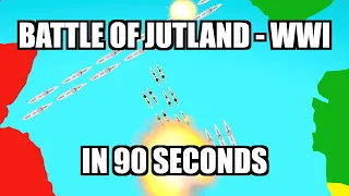 WW1 Jutland in 90 Seconds
