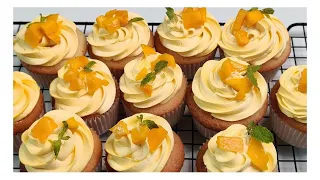 Mango Meltdown Cupcakes