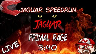 Primal Rage - Atari Jaguar CD (Default, Blizzard) 3:40 [WR] Speedrun