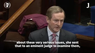 Enda broke Dáil rules when he called Gerry Adams a 'hypocrite'