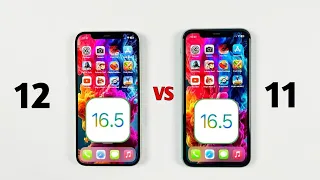 iPhone 12 Vs iPhone 11 - SPEED TEST in 2023 (iOS 16.5)