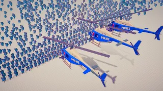 100x VIKING 🪓 VS 🚁 15x SECRET BOSS / Totally Accurate Battle Simulator ( TABS )