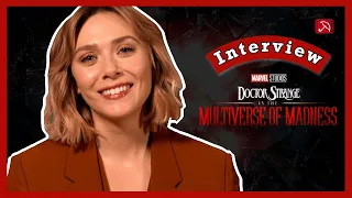 Elizabeth Olsen DOCTOR STRANGE IN THE MULTIVERSE OF MADNESS interview Part 1 (2022)