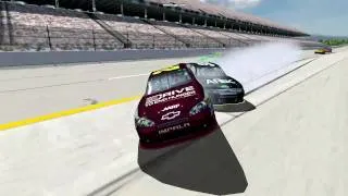 NR2003 Cup11s Mod Blowover/Rollover/Damage Example