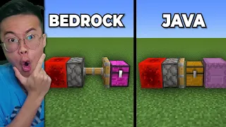 TERNYATA INILAH 45 Perbedaan Minecraft JAVA dan BEDROCK (NOTCH LUAR BIASA!!!)