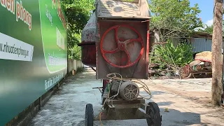 Restore Damaged Old Concrete Mixer Engine // Restore And Reuse Home Concrete Mixer