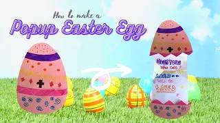 How To Make A Popup Easter Egg | First Miami Kids