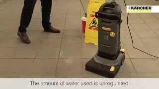 Karcher BR 30/4 C Scrubber Drier vs Mop