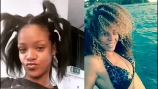 Celebrities showing off their NATURAL HAIR