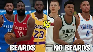 Are NBA Players With Beards Better? | NBA 2K19
