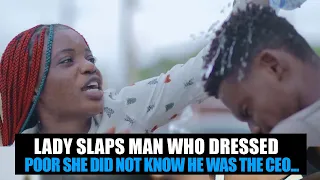 Lady Slaps Man did not know he was the CEO | then this happens
