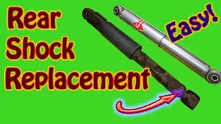 How to Replace Rear Shocks  on Most Vehicles - Acadia, Terrain, and Equinox Rear Shock Replacement