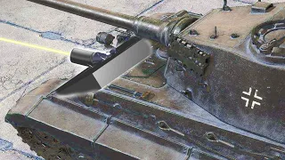 IS-7 vs Tiger II  130mm BR-482 armour-piercing shell