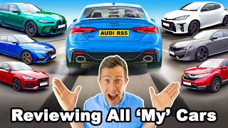 All MY cars reviewed in 1 min!