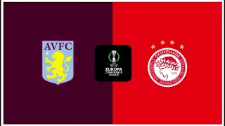 Semi-final 1st leg of the UEFA Europa Conference League; Aston Villa and Olympiacos... 2024.