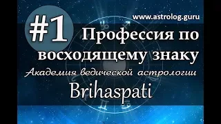 #1 Профессия по восходящему знаку