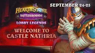 Fancy Shin Dig Soon Up! You invited? Lobby Legends: Castle Nathria Trailer