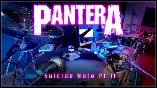 295 Pantera - Suicide Note pt. II - Drum Cover