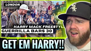 🔥 THIS ISNT FAIR MAN?! | Harry Mack Freestyle- Guerrilla Bars 30 | London Pt2 🔥