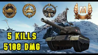"Ace Tanker" with M47 Iron Arnie - World of Tanks - Glacier map