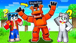 Me CONVERTÍ EN FREDDY EN EL ESCONDITE y NADIE ME VE 😂 Minecraft FNAF