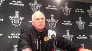 Blackhawks coach Joel Quenneville on Ducks, Kings