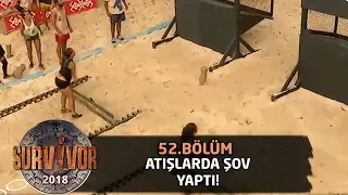 Atışlarda şov yaptı, ikide iki... | 52. Bölüm | Survivor 2018